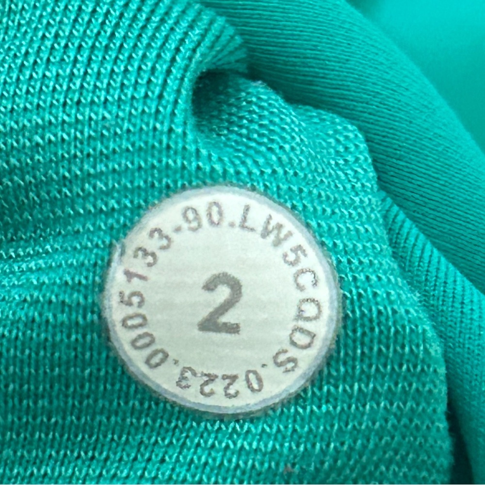Lululemon Wunder Train High Rise 25” Leggings Size 2 Maldives Green LW5CQDS NWOT - Picture 8 of 8